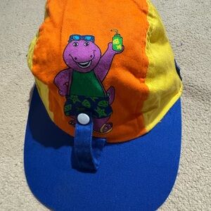 Vintage Barney the dinosaur toddler cap